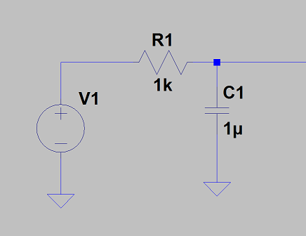 simple RC circuit